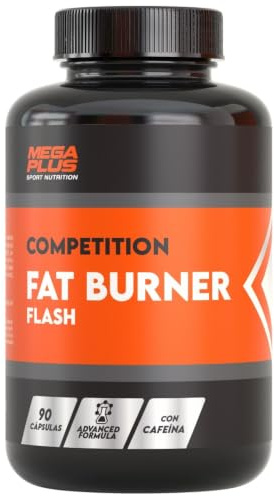 Quemagrasas - Fat Burner Flash- Quemagrasas potente para adelgazar - pre entreno - Capsulas - Carnitina (90 Cápsulas)