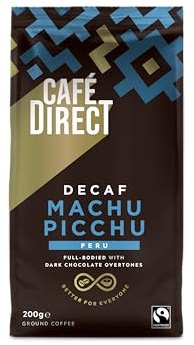 Cafédirect Decaf Machu Picchu Fairtrade Ground Coffee 200g