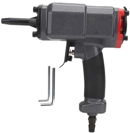 Estrattore Professionale per Chiodi, Griglietto di Sicurezza, Struttura in Alluminio e Ferro Stabilissima, Rimozione Rapida Chiodi fino a 5mm, per Legno Vecchio, Modelli Costruzione, Scatole Legno