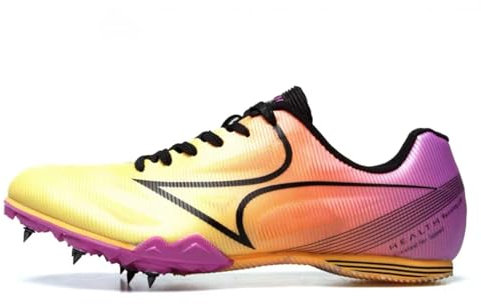 Leichtathletik Spike Schuhe,Sprint Spikes,Leichte Trainer Mit Spikes Unisex Leichtathletikschuhe Jugendsportschuhe mit Spikes Outdoor Training rutschfeste Atmungsaktiv