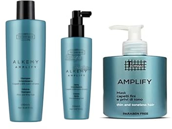 Set für feines Haar, bestehend aus Shampoo, Maske und Volumenspray