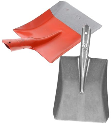 BESPORTBLE Lot de 2 Petites Truelles de Jardin en Acier au Carbone, Pelle à Planter Robuste, Outil de Jardinage pour Désherbage et Repiquage au Jardin