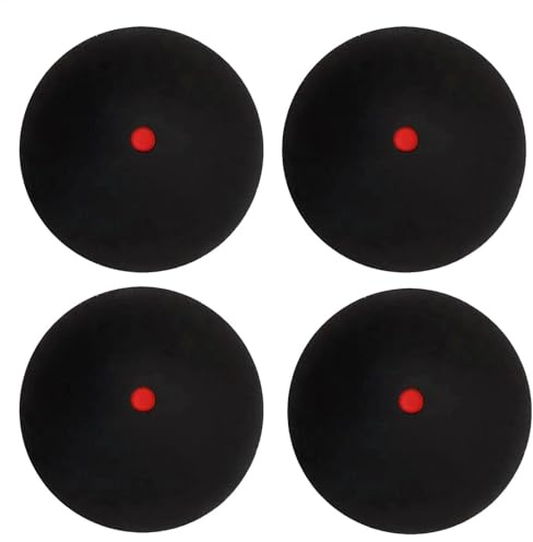 BnyHjir Squash Balls Racketball Equipment Racketball Portable Slow Speed | Professional for Beginners Advanced Players Racketball Practice Training Game Match Play Sports Activity Fitness Exercise