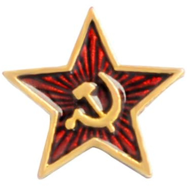 OUNONA Broche De Aleación Marxista Estrella Cinco Puntas 4 Piezas Accesorio Ropa Mujer Uso Diario Creativo Vintage