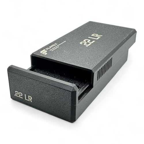 Filamelt Munitionsbox/Ammo .22 LR – Patronenbox für 50 Schuss, Made in Germany Kaliberangabe (Standard)