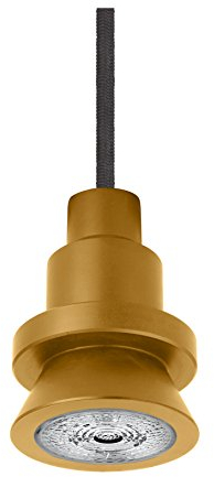 Osram Vintage Edition 1906 Pendulum, gold, GU10 - Fassung, Deckenleuchte, flexibles Zugseilsystem, P20, inklusive Leuchtmittel, Aluminiumgehäuse