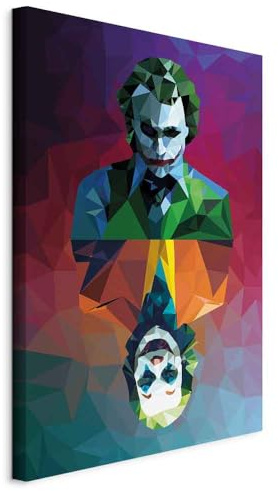 murando - Wandbilder XXL Abstrakt 80x120 cm 1 tlg - Wand Deko Vlies Leinwand Bilder Groß Wanddeko Wohnzimmer Schlafzimmer Kunstdrucke - Street Art Graffiti bunt h-A-0152-b-a