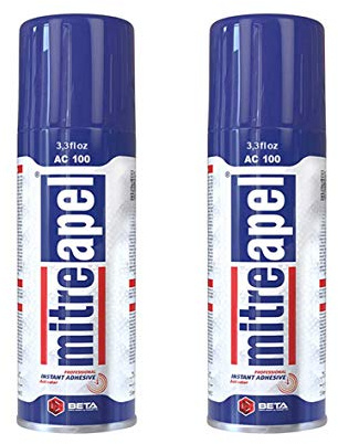 Mitreapel Aktivator Spray (3,4 Fl Oz) Beschleuniger Für Ca Superkleber|2Er Pack