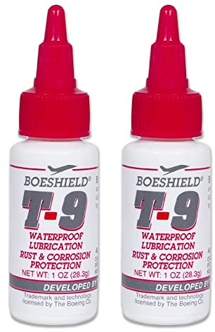 BOESHIELD T-9 Rust & Corrosion Protection/Inhibitor and Waterproof Lubrication, 1 oz liquid (Twо Расk)