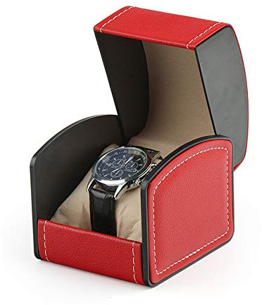 NuAngela Boîte à montres en cuir, Coffret à Montres,Boîte Antichoc à Montre,Présentoir/Coffret/Boîte de Stockage,pour Passionné d’Horlogerie