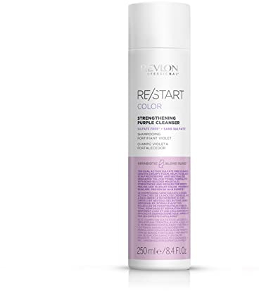 Revlon Professional Re/Start Color - Shampoing Violet Dejaunissant - Soin Cheveux Anti Reflets Jaunes - Cheveux Blonds et Mèches Blondes - Shampooing Formule Professionnelle et Vegane - 250ml