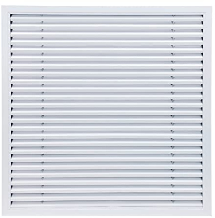 Liveinu Rejilla de Ventilación 60x60cm Blanco | Cubierta de Ventilación de aire Cubierta de Rejilla de Ventilación de aire Rejillas de Ventilación de Armario