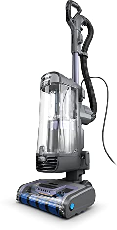 Shark AZ2001AMZ Vertex DuoClean PowerFins Upright Vacuum, with Powered Lift-Away & Self-Cleaning Brushroll, Dark Lilac, 1 qt Dust Cup