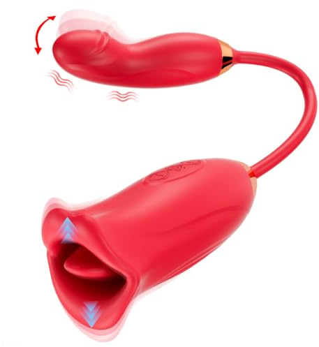 Jouets Sexuels Oraux Pour Femmes - Vibromasseur Point g Swing Avec 10 Modes De Léchage Et De Morsure De Langue, Gode Vibrateur, Stimulateur Clitoridien, Jouet Sexuel Adulte Pour Couples