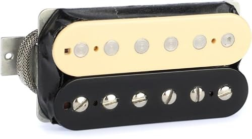 DiMarzio DP 309BZ PAF 57 Bridge Humbucker, E-Gitarren Tonabnehmer, Schwarz/Weiß