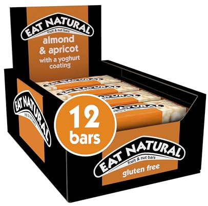 Eat Natural Fruit & Nut Bars, Almond & Apricot, 12x40g