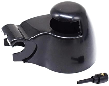 YouYeong [Replacement] Wischer Heckscheibenwischerarm-Abdeckkappe, Mutter und Scheibenwaschdüse for VW, Polo, Bora, Caddy, Golf, Lupo, Passat, Sharan, Touran