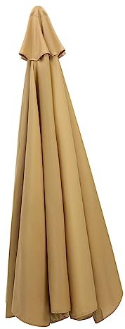 PHENOFICE Parasol De Plage De Remplacement En Tissu Polyester Facile À Installer Pour Terrasse