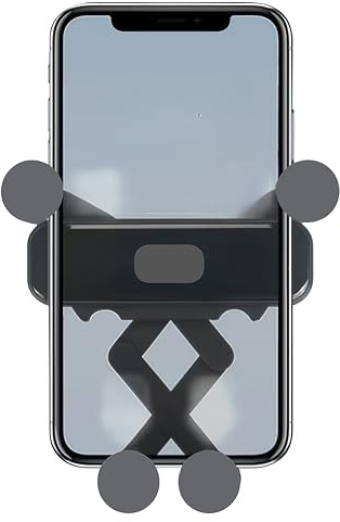 cdipkif car air Vent Holder, Top-of-The-line car Phone Holder for iPhone 360° Adjustable Angle, Compatible with iPhone/Android Smartphones, Suitable for Mobile Phone GPS car Navigation