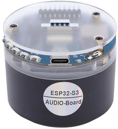 Sxhlseller Carte de Développement de Haut-parleurs Intelligents AI ESP32-S3, Réduction du Bruit à Double Microphone avec WiFi Bluetooth, éclairage RVB