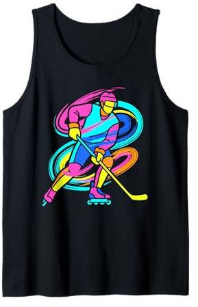 Jugador de Hockey sobre Patines Steamwave Camiseta sin Mangas