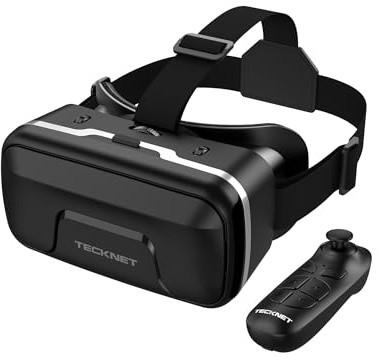 VR Headset for Phone with Bluetooth Controller