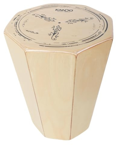 Kandu - The 13'' Cajonga The perfect combination of Conga and Cajon, fun and funky sound that somehow fits whatever kind of music you want to play. (Natural Wood)