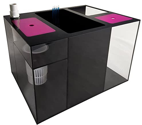 Dupla MARIN Ocean Sump 200 I 5 Kammer Filtersysteme I Einfache Installation I Wasserstandregulierbare Skimmerkammer I Maße: 49,3 x 35 x 40 cm