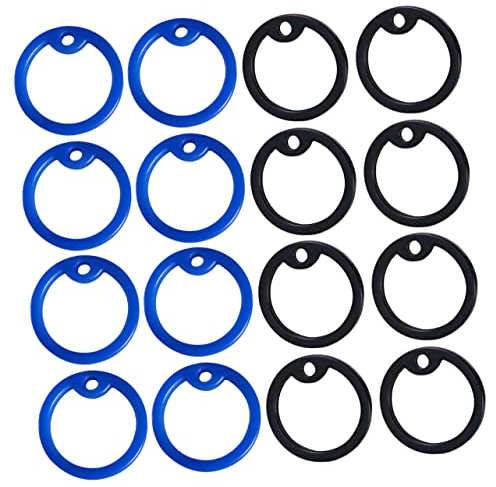 minkissy 20stücke Hundemarken-ringe Geräuschreduzierer Für Id-tags Mute Circles Für Haustierbedarf Lärmschutz Für Hundemarken Einfache Montage Für Hunde Und Welpen
