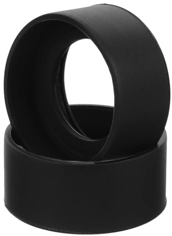 SOLUSTRE Mikroskop Okularabdeckung Gummi 2 Stück 32-35Mm Okularschutz Augenmuscheln für Mikroskop und Teleskop Schützt vor Licht Staub und Stöße