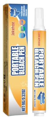 Bleach Pen, Stain Remover for Clothing, More Effective Cleaning, Travel Size Toiletries, Instantly Remove New Stains