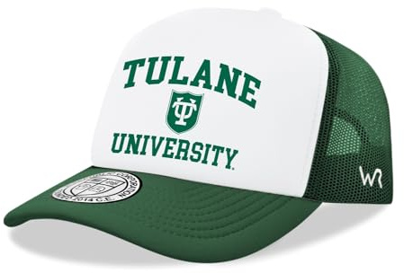 Tulane University Green Wave Trucker Mesh Snapback Seal Hat