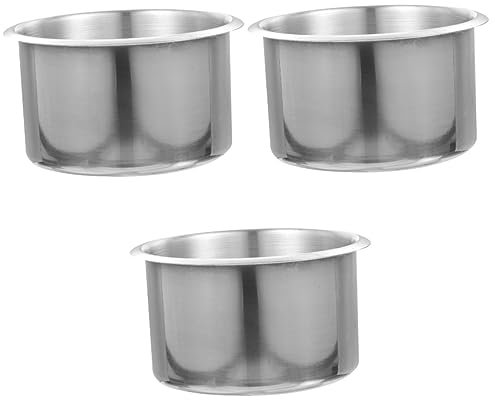 PAMINGONO 3stücke Becherhalter Für Auto Und Boot Recessed Getränkehalter Für Tisch Und Desktop Leicht Und Installieren Für Verschiedene Getränke