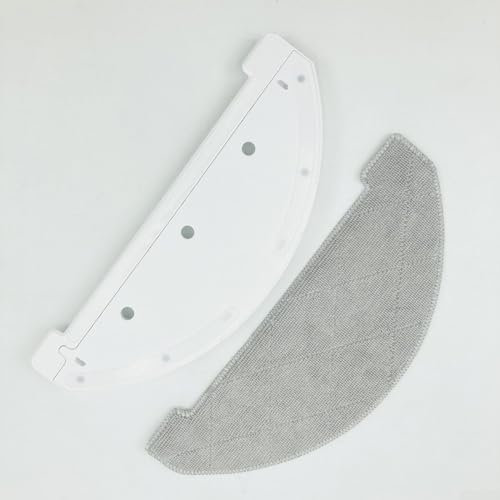 CNANRNANC Replacement Mop Holder and Cloth for Imou L11 S9 Vxvc11/12/13/14 Robot Vacuum Cleaner Robot Accessories Replacement Mop Holder and Cloth (White)