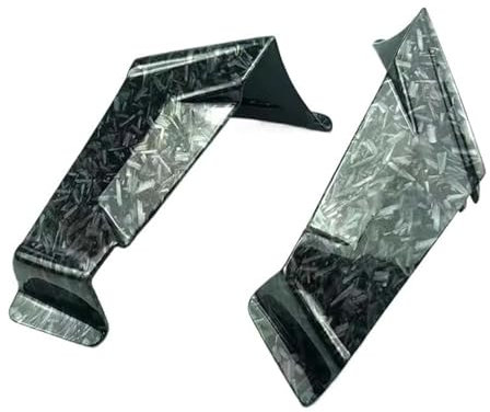 Seitenluftkanal-Abdeckung Für A&prilia Für Tuono 660 2021-2023 Für RS660 Motorrad Frontspoiler Feste Wind Winglets Winglet Aerodynamische Flügel Kit Spoiler(Forging Pattern)