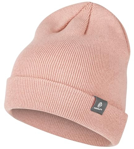 HAMUNI Beanie Mütze für Herren Damen Winter Warme Beanies | Unisex Klassische Wintermützen Strickmütze Dehnbare Weiche Acryl Beanie Hat Vintage Einfarbig Strickmütze