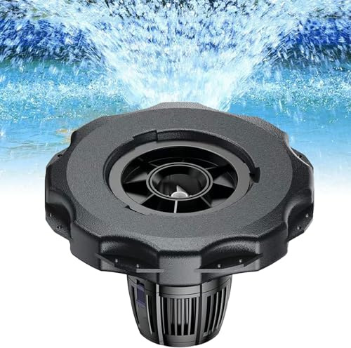 Aeratore per fontana per laghetti, pompa galleggiante con portata massima 20000 l/h, design a risparmio energetico, pulisce i detriti e purifica l'acqua per stagni all'aperto