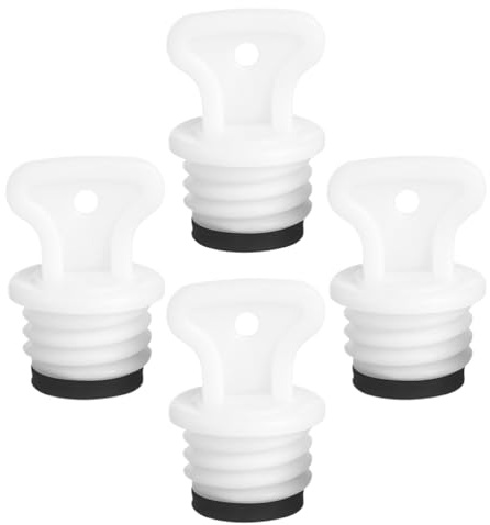 SOIMISS 4Pcs Leakproof Hot Water Bottle Replacement Caps Sealing Stoppers Warm Water Bag Lid Safety Plug for Home Office Travel
