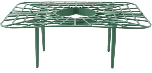 HUSHUI Bastón de Cultivo de Fresas, Soporte de Soporte de PP Resistente con Diseño Desmontable para Plantas de Fresa, Frutas y Jardinería Al Aire Libre en Interiores