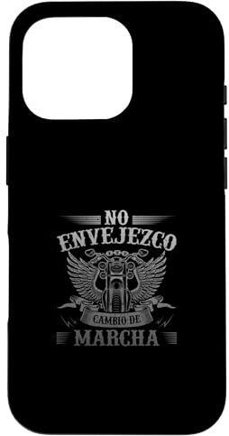 Moto Motero No Envejezco Cambio De Marcha Motorista Carcasa para iPhone 16 Pro