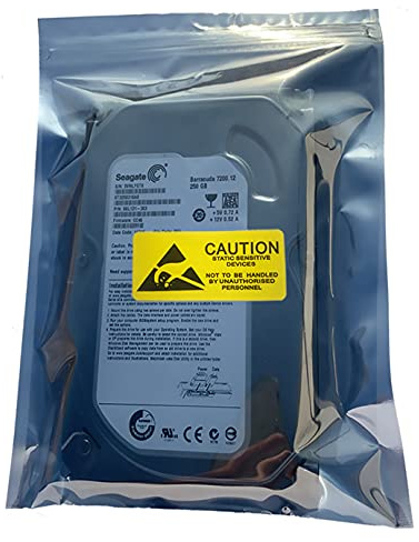Daarcin 50pcs Anti Static Bags,5.9x7.87in/15x20cm Resealable ESD Bags