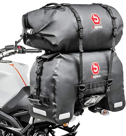 Hecktasche SX45 + Gepäckrolle RB30 Kompatibel mit Yamaha MT-07 / Tracer 700 75L