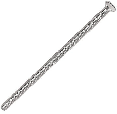 Nartel® M3.5 (3.5mm x 75mm) Slotted Raised Countersunk Electrical Socket Screws (Pack of 20)