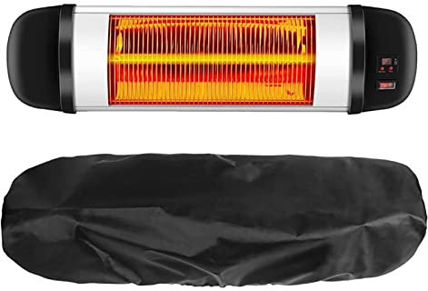 Patio Heater Covers Garden Patio Heaters Cloth Outdoor Canopy Terrace Heater Cover Furniture (Color : Black Noir)