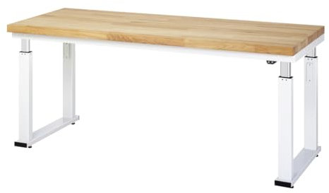 STIER Elektrisch Höhenverstellbare Werkbank Premium BxTxH 2000x700x740-1140 mm