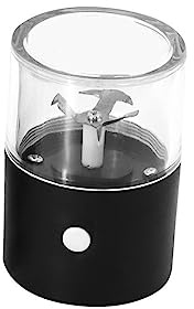EBILUN Multifunction Electric Herb Grinder Tobacco Crusher USB Rechargeable Grass Grinders Smoking Accessories Household Kitchen Tools (Black)