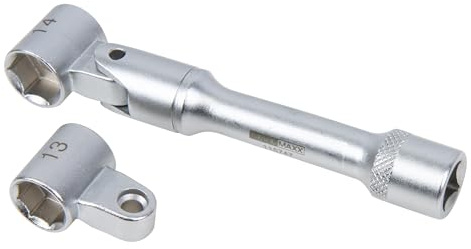 Stahlmaxx Spezialschlüssel Domlager 6kant, 8kant mit je 13mm, 14mm Federbein Stoßdämpfer Werkzeug