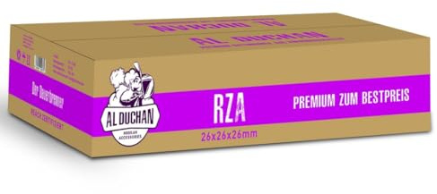Al Duchan Shisha Kohle Naturkohle – Premium Kokoskohle für Wasserpfeife – 1KG, 4KG, 10KG, 20KG – Hohe Hitze, Lange Brenndauer (RZA 26x26x26mm 10KG)