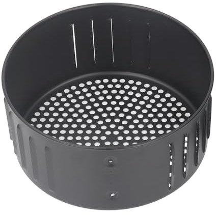 Cestello Sostitutivo Per Friggitrice Ad Aria Da 2,6 Litri, Cestello Antiaderente Per Friggitrice Ad Aria 19x9,3cm Cestello Scolapiatti Riutilizzabile Accessori