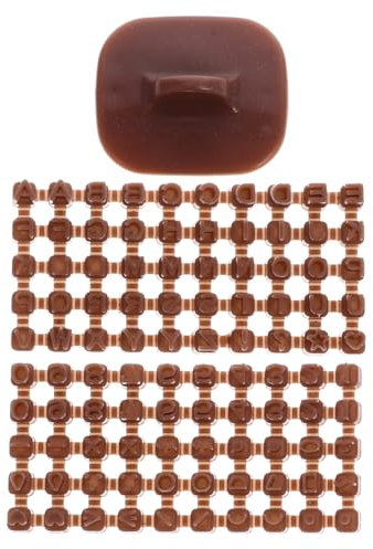 PRETYZOOM 3stücke Buchstabenstempel Alphabetformen Für Knete Buchstabenformen Werkzeug Zum Basteln Mit Buchstabenstempeln Mini-alphabetstempel Für Kekse